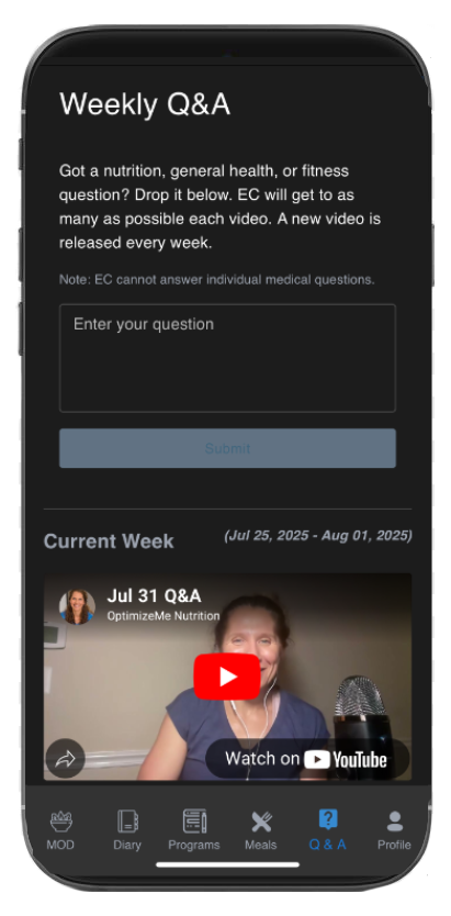 WeeklyQA